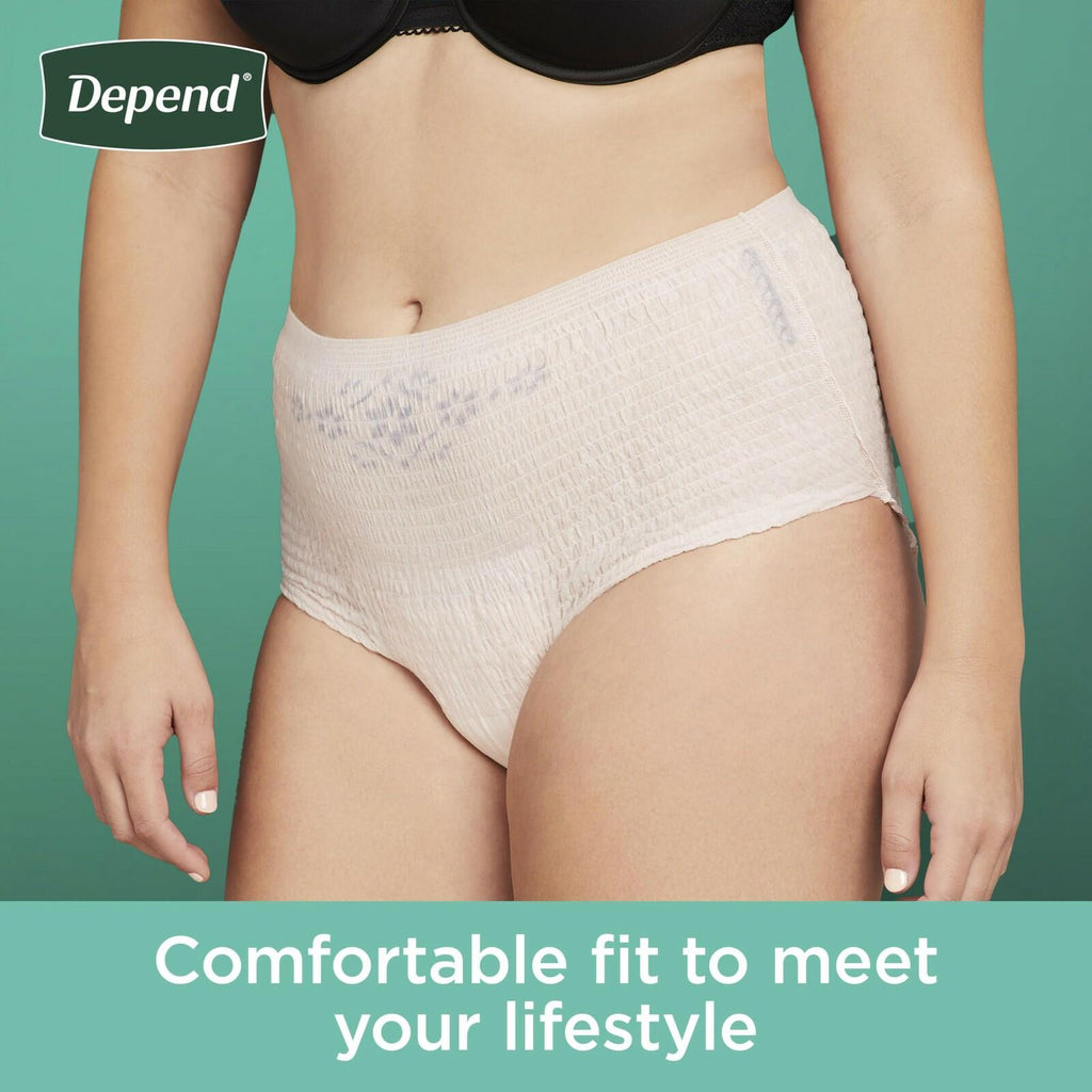 17 count Depend Fresh Protection Adult Incontinence & Postpartum Bladder Leak