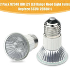 Pack of 2 CCTP Range Hood Appliance Bulbs E27 Lighting Z0B0011 50W Bulbs for