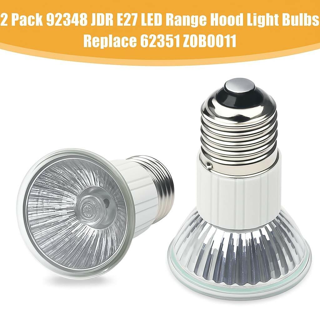 Pack of 2 CCTP Range Hood Appliance Bulbs E27 Lighting Z0B0011 50W Bulbs for