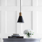 JONATHAN Y Apollo 6" Metal LED Pendant Contemporary Dimmable Adjustable JYL6131A