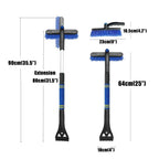 Extendable Snow Brush & Ice Scraper for Car Windshield – 25" to 31.5"