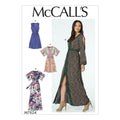 McCall's Patterns Misses' Banded Gathered Dresses with Sleeve and Length Options