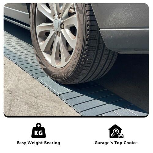 42 Pack Interlocking Deck Tiles, 12"x12"x0.8" Plastic Patio Flooring Outdoor