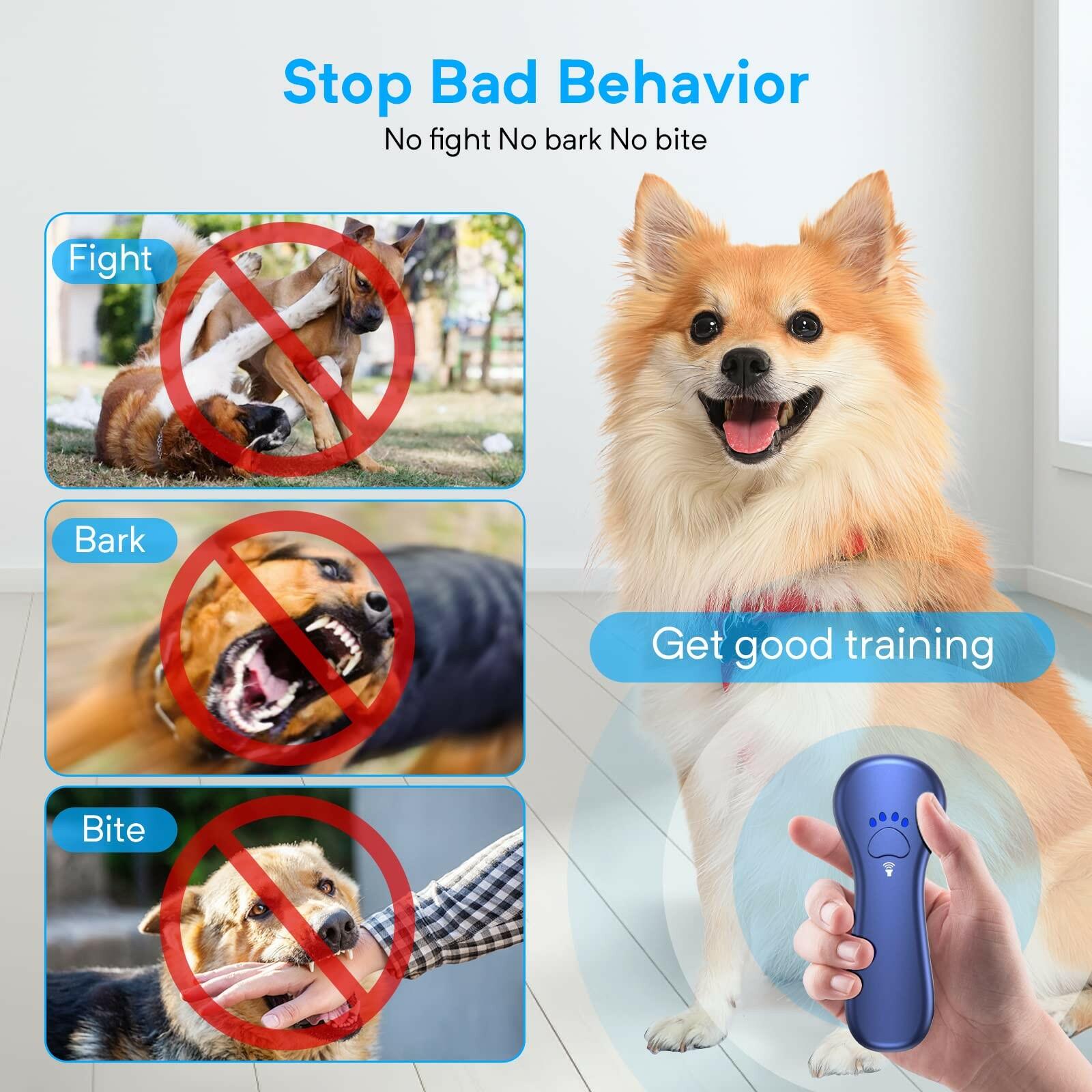 Ahwhg New Anti Barking Device,Dog Barking Control Devices,Rechargeable