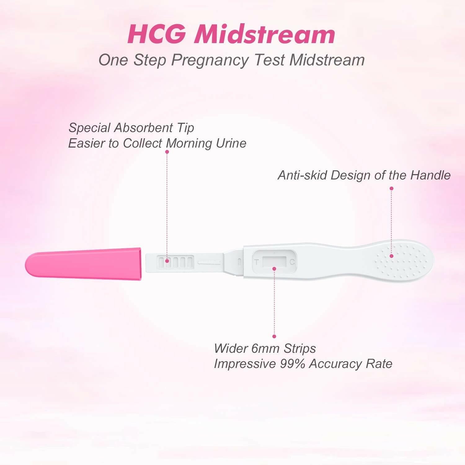6 Pack MomMed Midstream Pregnancy Test - Home Pregnancy Test – Early Detection