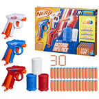 Nerf N Series Backyard Triple Pack Includes 3 Flex Blasters, 3 Targets, 30 N1