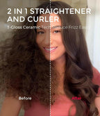 TYMO 2.0 Thermal Brush Curling Brush - STYLUX 1.7" Blowout Volumizer with