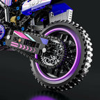 Mesiondy Motorcycle Building Block Set - 476 PCS Collectible Motorcycle Display