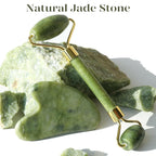BAIMEI IcyMe Jade Face Roller & Gua Sha, Facial Beauty Skin Care Tools, Self