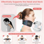 Soft Neck Brace with Hot and Cold Gel Pack – Adjustable Cervical Collar for Men