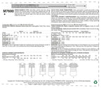 McCall's Misses'/Women's Pullover Tops With Contrast And Sleeve Variations