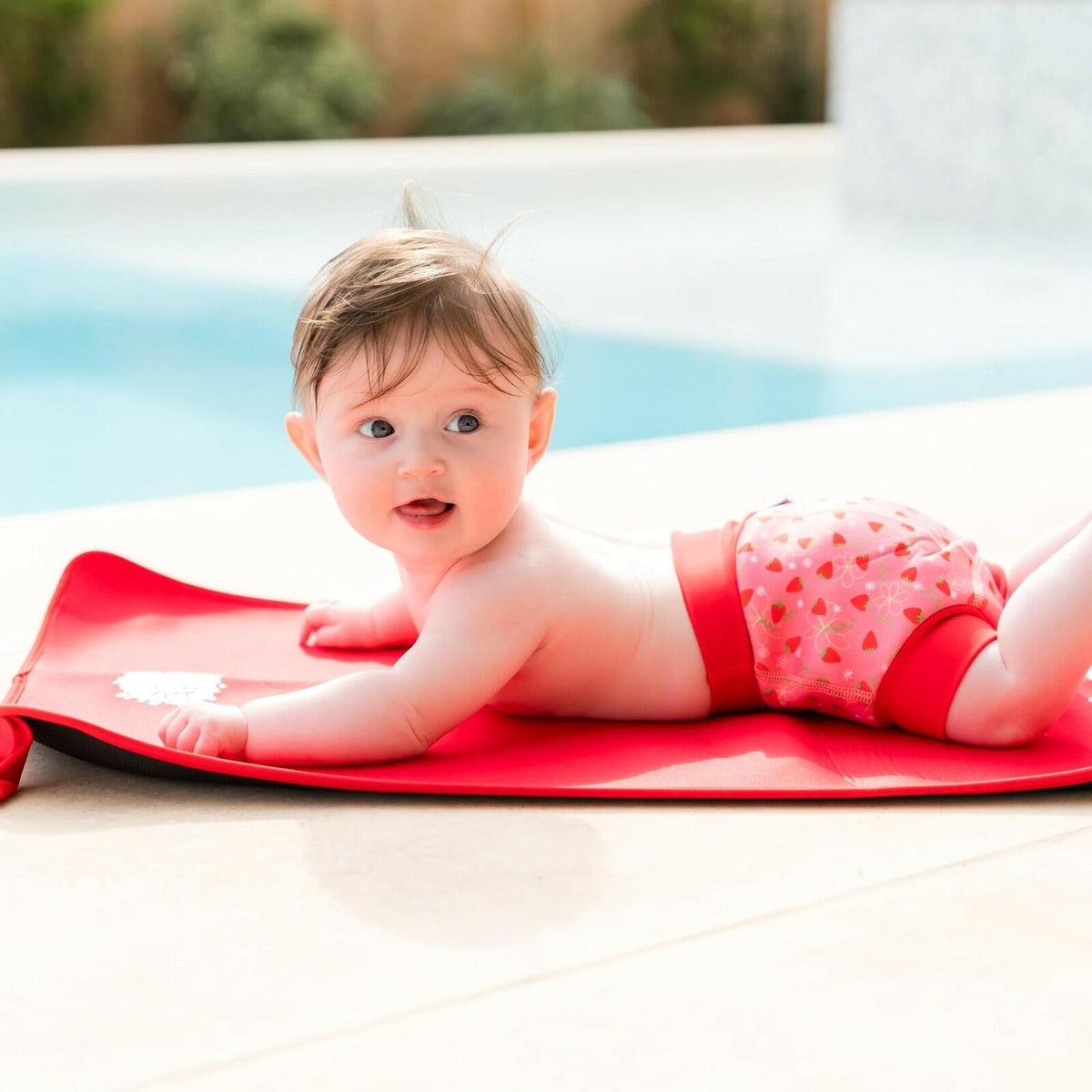 Splash About Happy Nappy Duo, Strawberry Field, 3-6 Months medium
