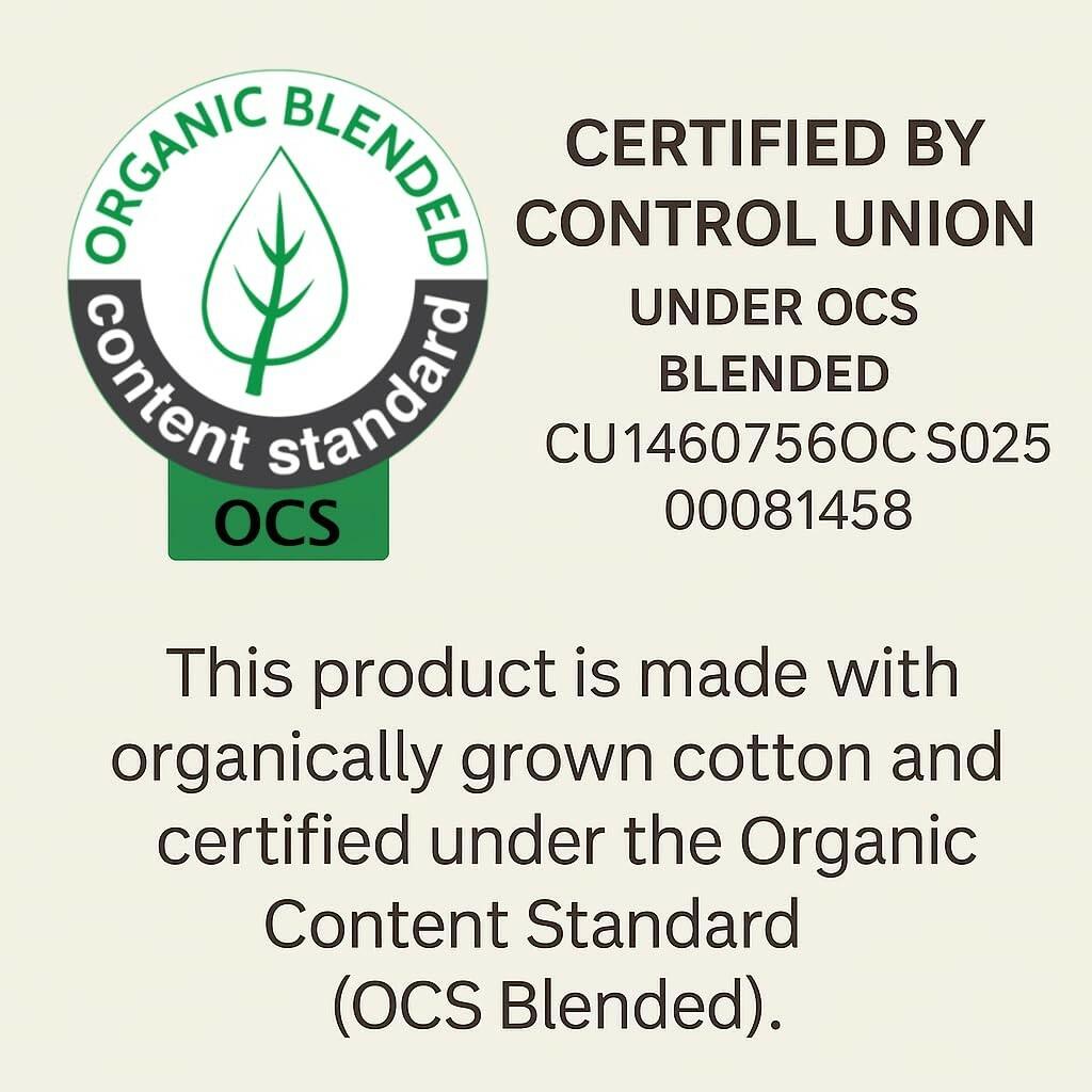 Luxury Waterproof Organic Mattress Protector Full Size - Organic Cotton