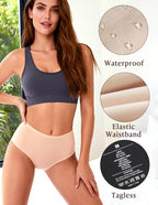 5 Pack Medium AIRCUTE Washable Adult Urine Incontinence Underwear Women Leak