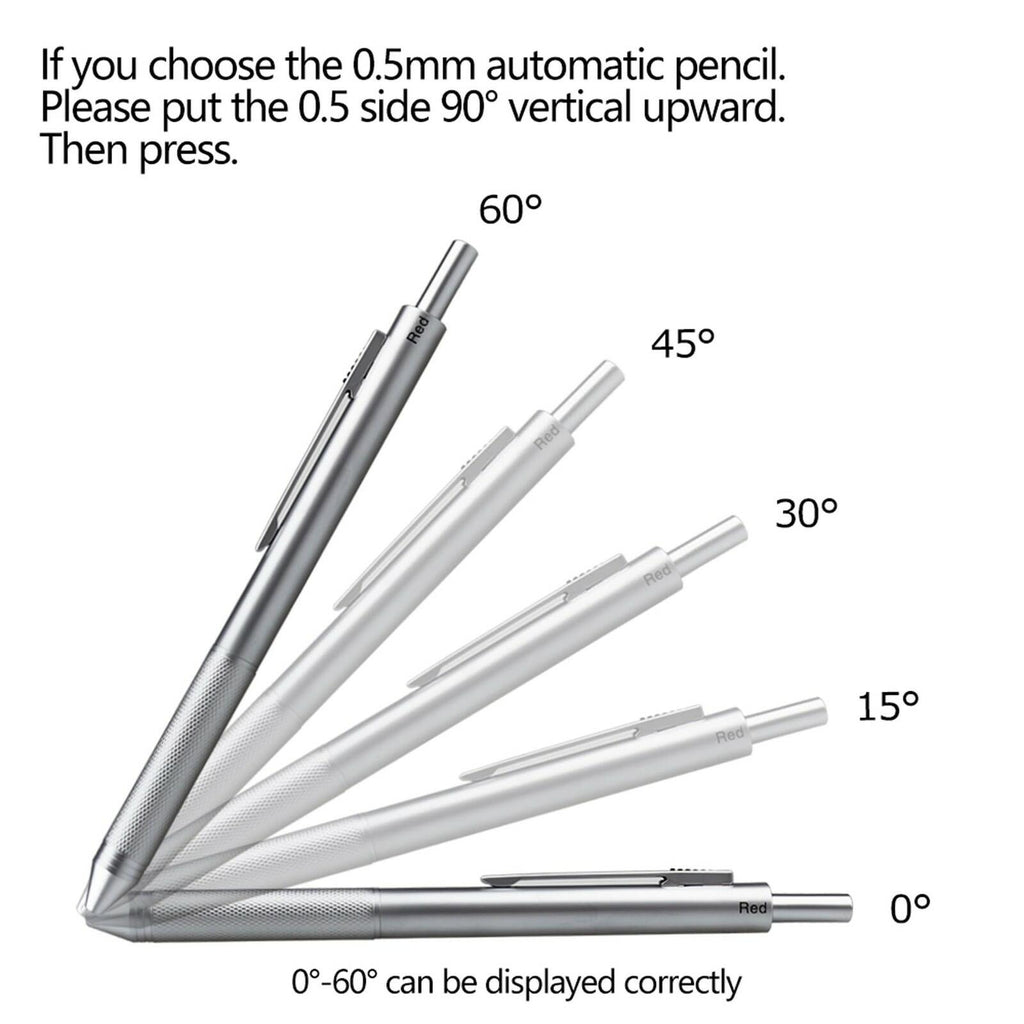 DUNBONG 4 in 1 Multicolor pen, Metal Cased Multifunction Pen, 0.5mm Mechanical