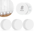 8 Pack Shower Curtain Weights, Rubber Covered Magnetic Curtain Weights, Shower