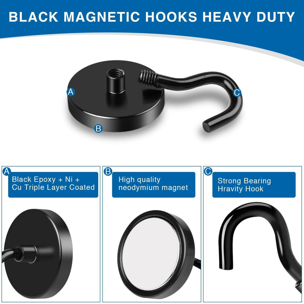 LOVIMAG Magnetic Hooks, 50lbs+ Magnets Hook 2026 Cruise Cabin Ship Essentials