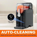 Slushie Machine For Home 15-60mins - Slushy Machine Maker No Ice Needed Self Cleaning, Drink Machine,6 Preset Programs One-Touch Reservation, Self-Clean, For Margaritas FrappéS And More