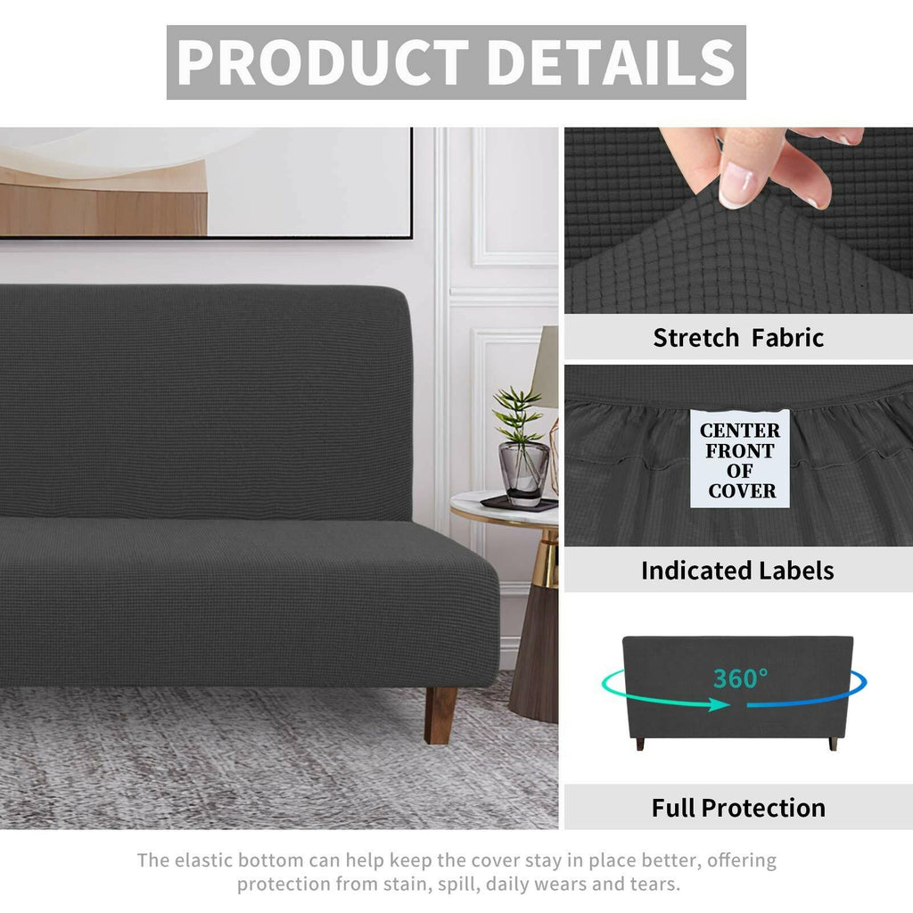 Easy-Going 100% Waterproof Futon Cover, Dual Waterproof Couch Cover for Futon,