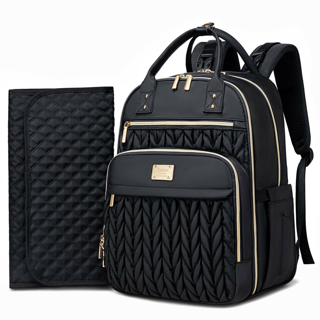 Tealari Diaper Bag Backpack,Stylish Baby Diaper Bag, Waterproof Travel Diaper