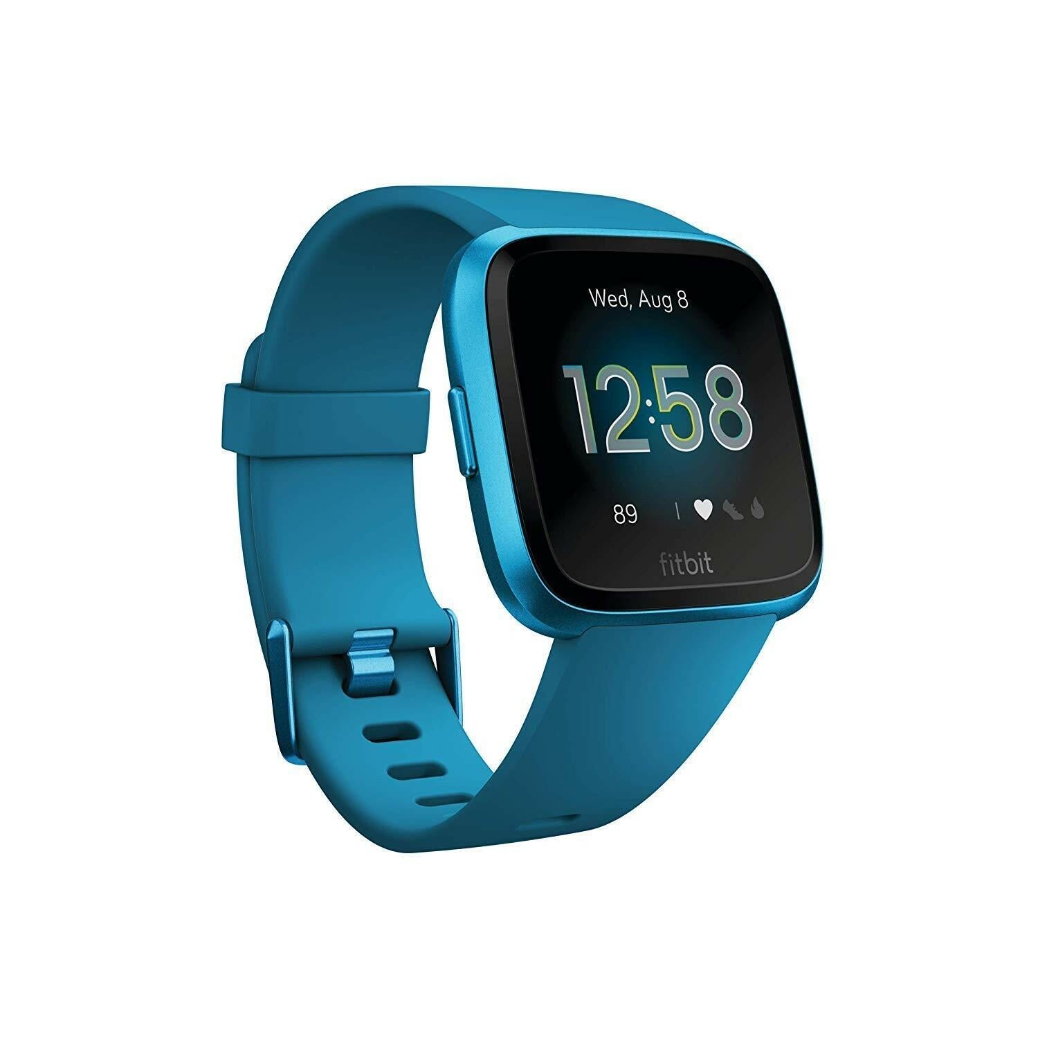 OPEN BOX Fitbit Versa Lite Smart Watch One Size S and L Bands Included