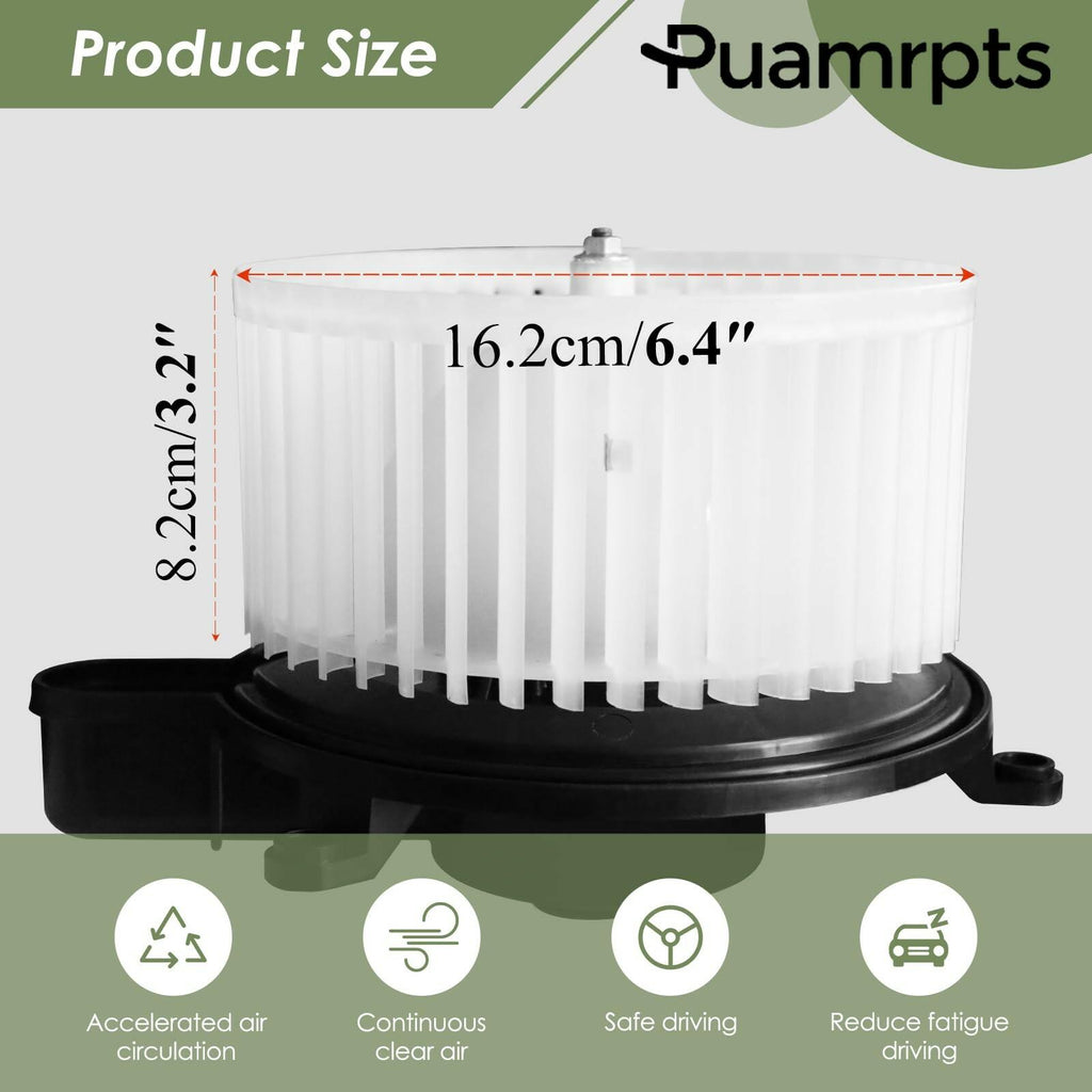PUAMRPTS AC Heater Blower Motor Compatible with Ford F-250, F-350, F-450, F-550