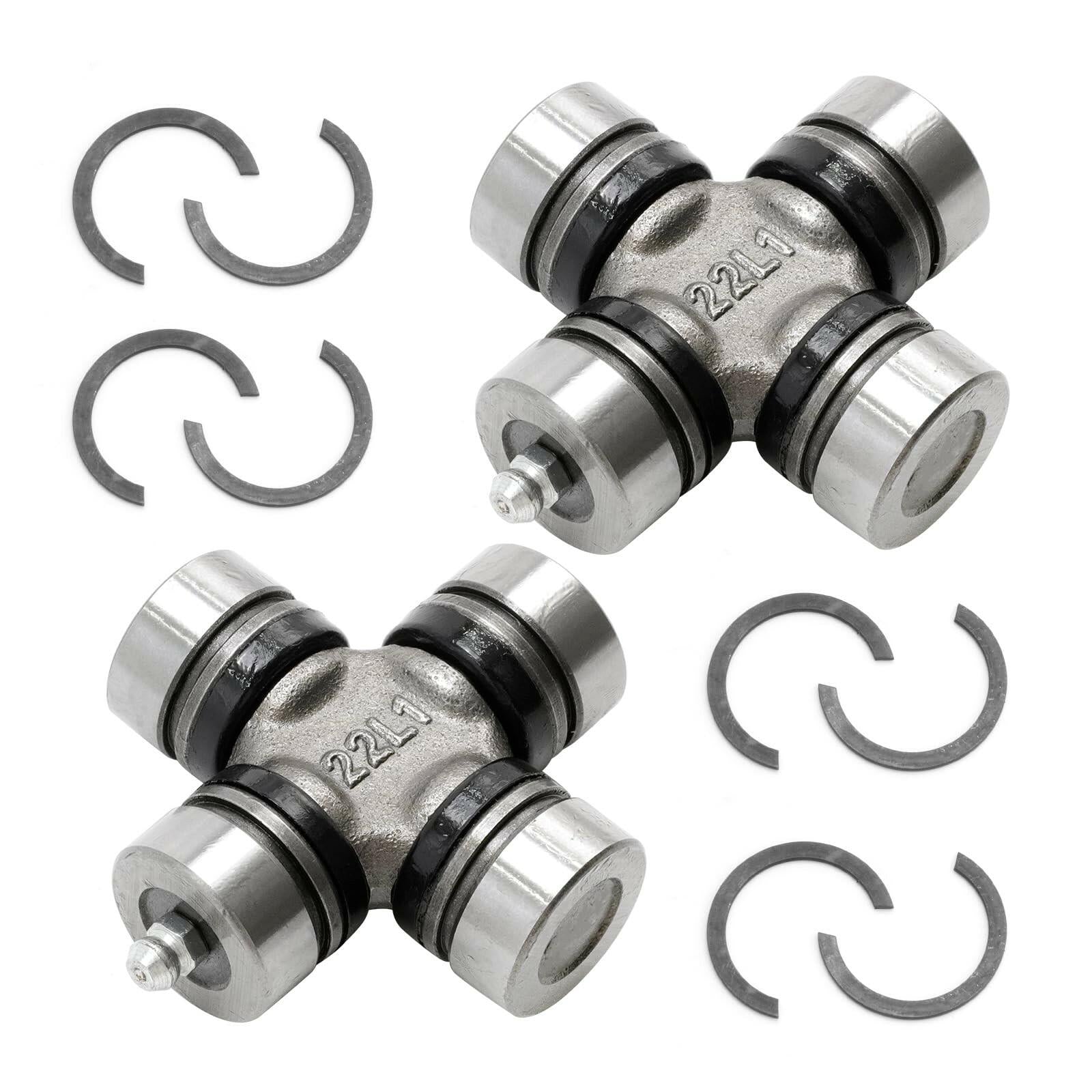 LIDSCURA 2 Pack 49050-1060 Rear Front Propeller Drive Shaft U-Joint, Replacement