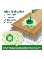 2PCS Mop Head Replacement for Libman Tornado Spin Microfiber Washable (1 pack)