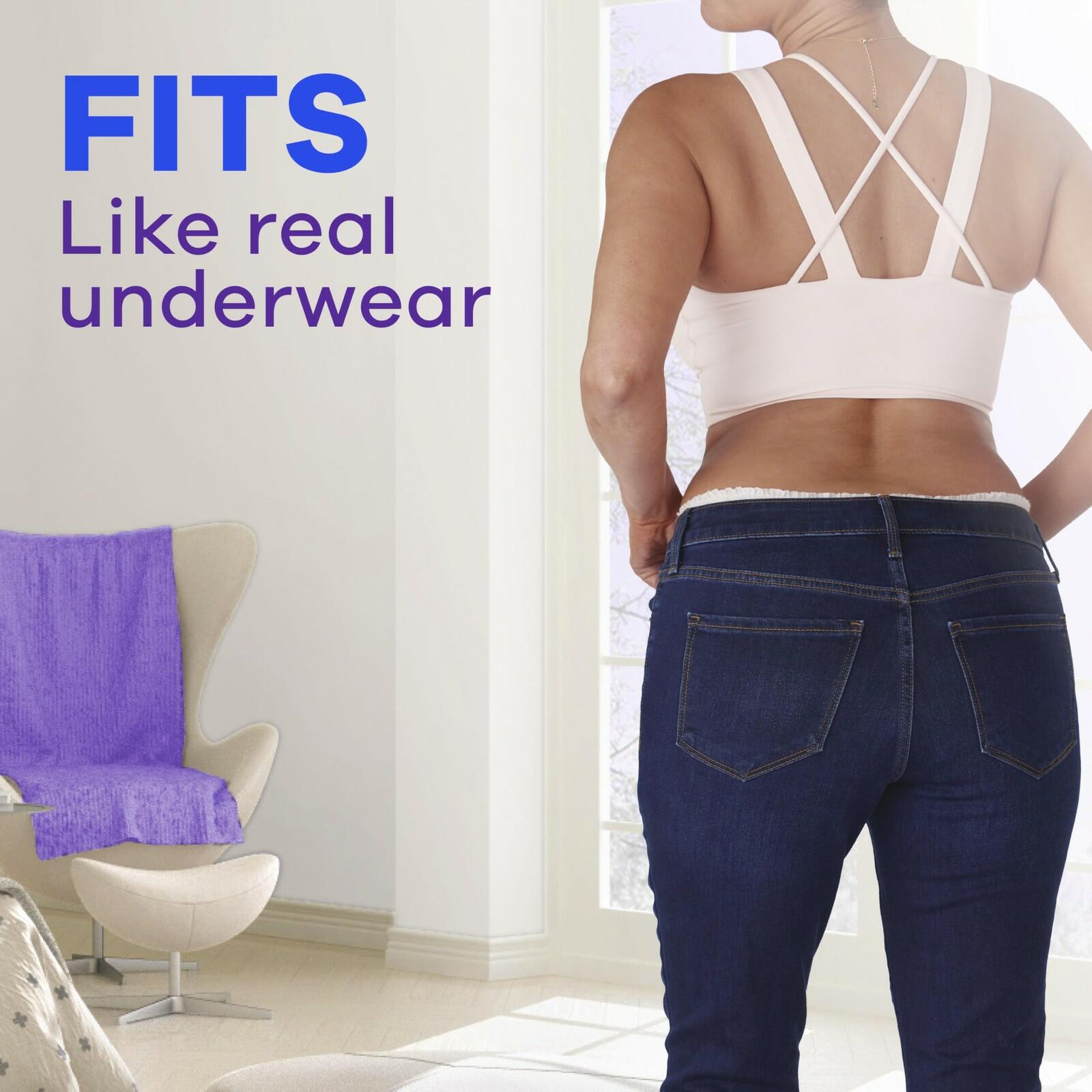 64 Count Always Discreet Adult Incontinence Underwear for Women and Postpartum