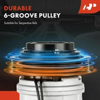 Air Conditioner AC Compressor with Clutch Compatible with Pontiac Vibe 1.8L
