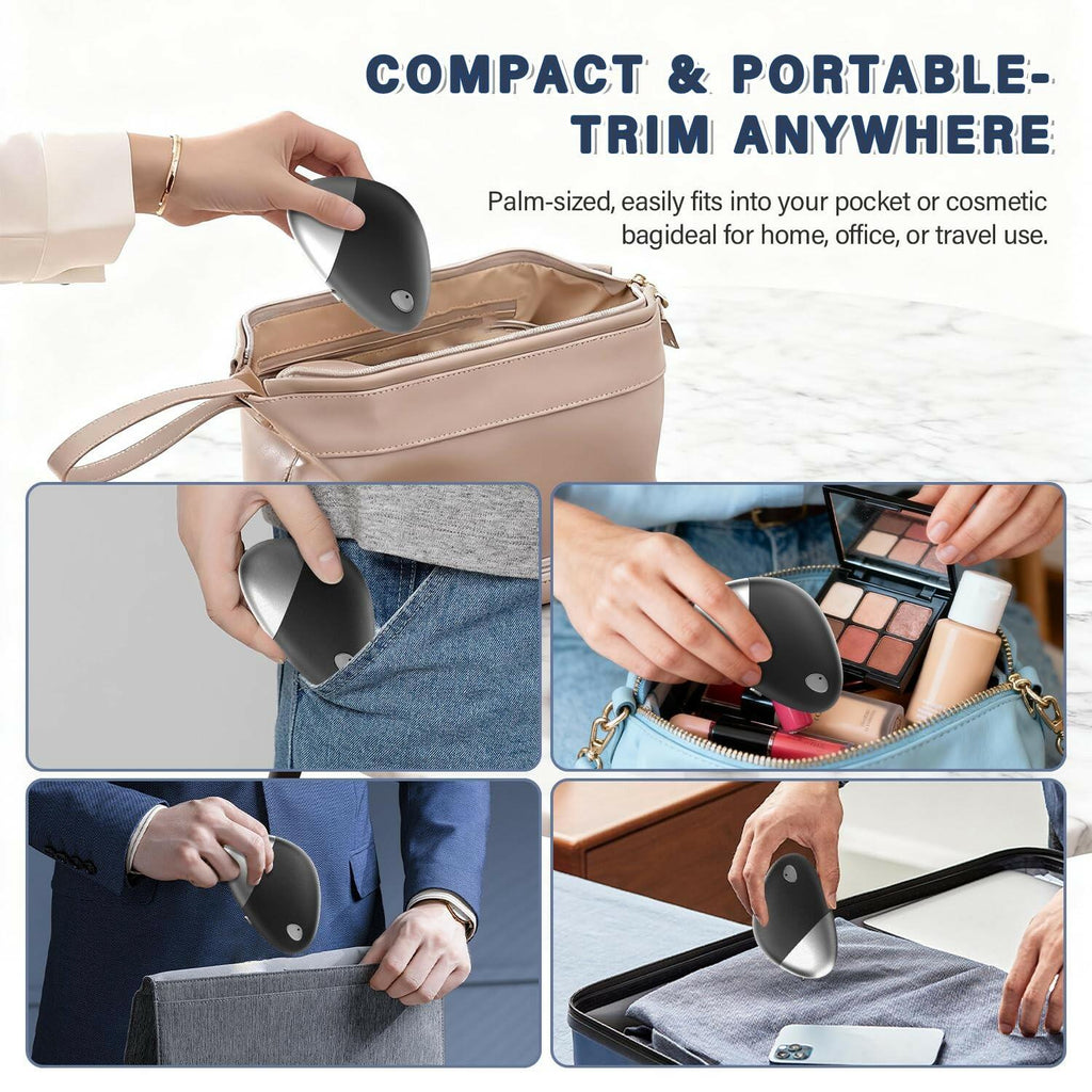 Electric Nail Clipper, Upgraded Toe Nail Clippers with Replacement Blade Heads,