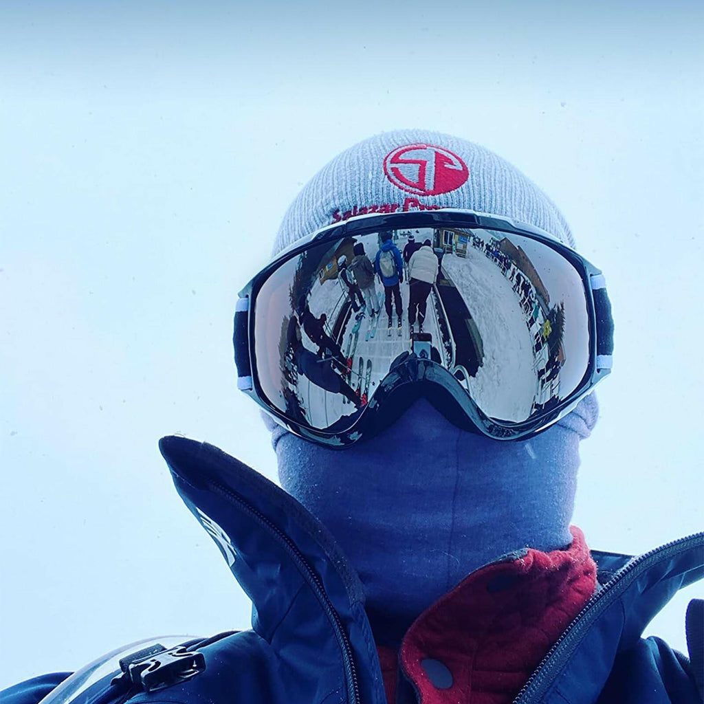 findway Ski Goggles OTG - Over Glasses Snow/Snowboard Goggles for Men, Women &