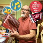100 GREETINGS Interactive Accordion Birthday Card – Musical Birthday Cards for