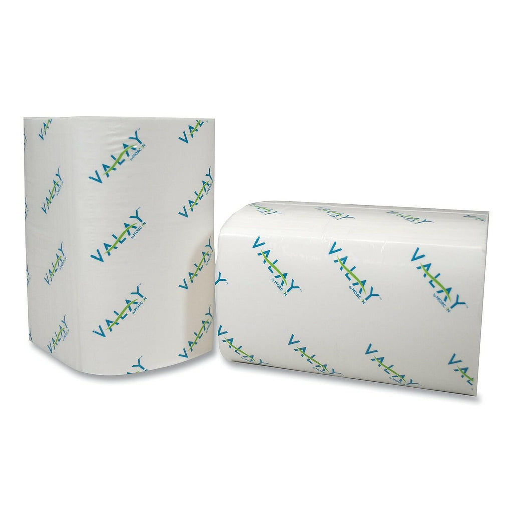 6 packs of 500 Napkins, Morcon 4545VN Valay Interfolded Napkins, 1-Ply, 6.5 in.