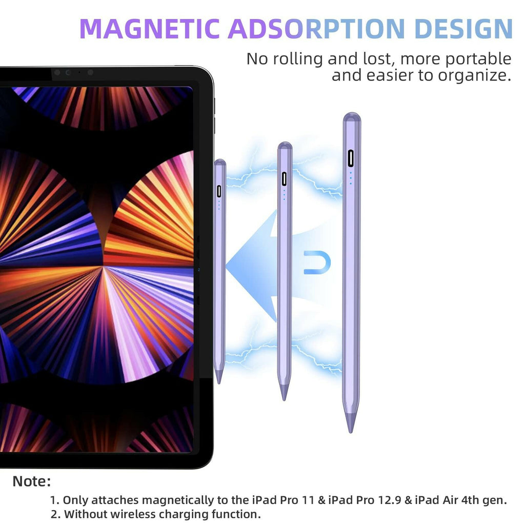 MMK Stylus Pen for iPad 6th-10th, A16, Energy-Saving Fast Charging Apple Pencil