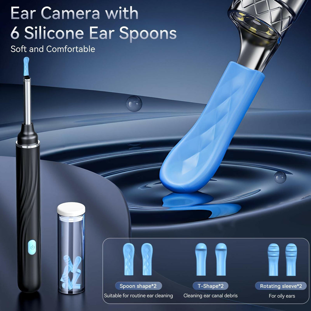 Tomaje Ear Wax Removal Tool Camera, Earwax Removal Tools, Earwax Remover, Ear