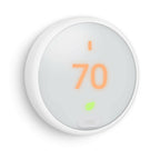 Google, T4000ES, Nest Thermostat E, Smart Thermostat, White