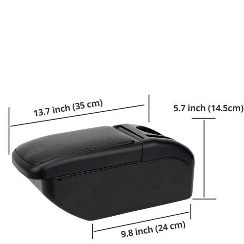 AULPHIKE Compatible with Scion XB XA Armrest Car Center Console Organizer