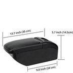 AULPHIKE Compatible with Scion XB XA Armrest Car Center Console Organizer