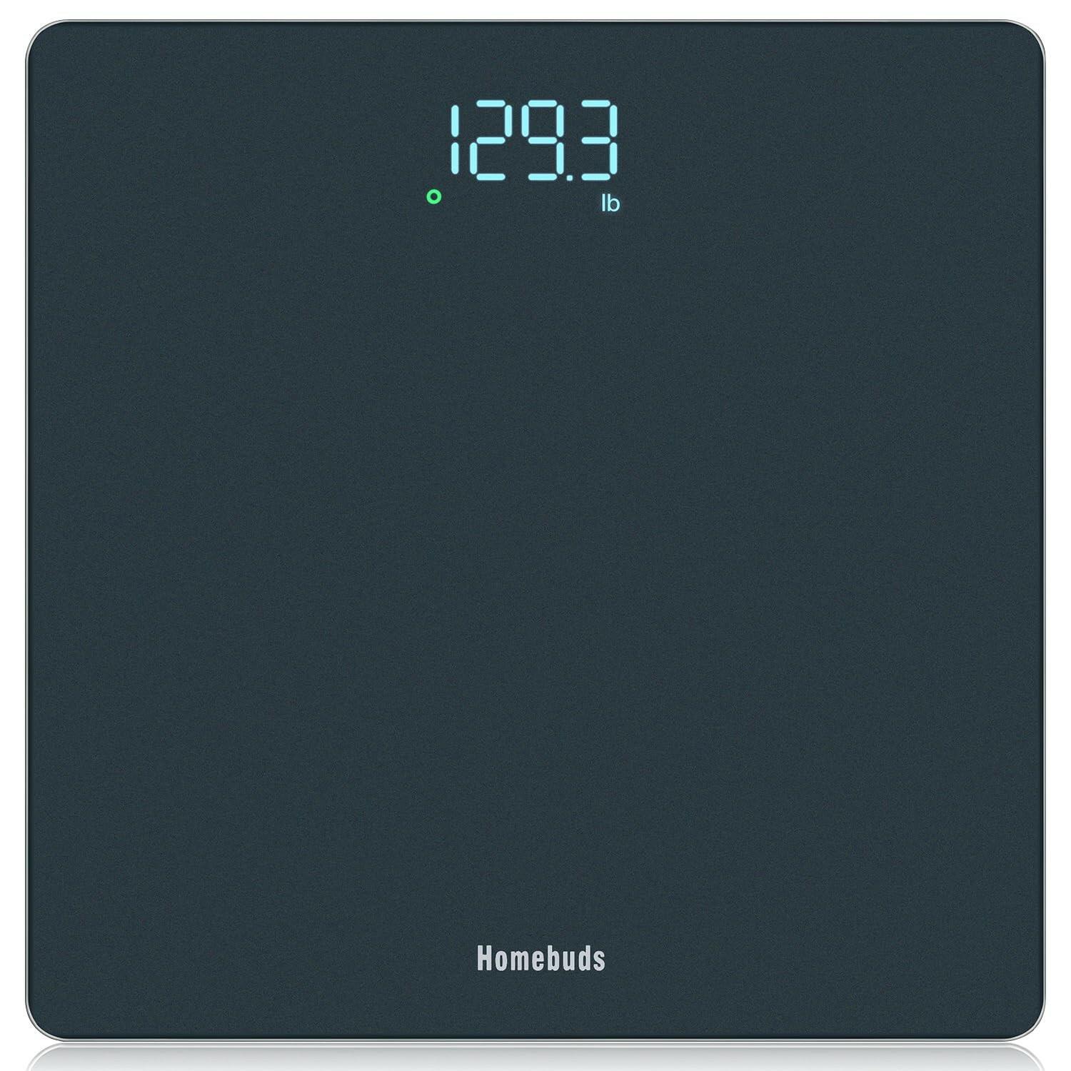 Homebuds Bathroom Scale for Body Weight, High Precision 0.1lb by Professional