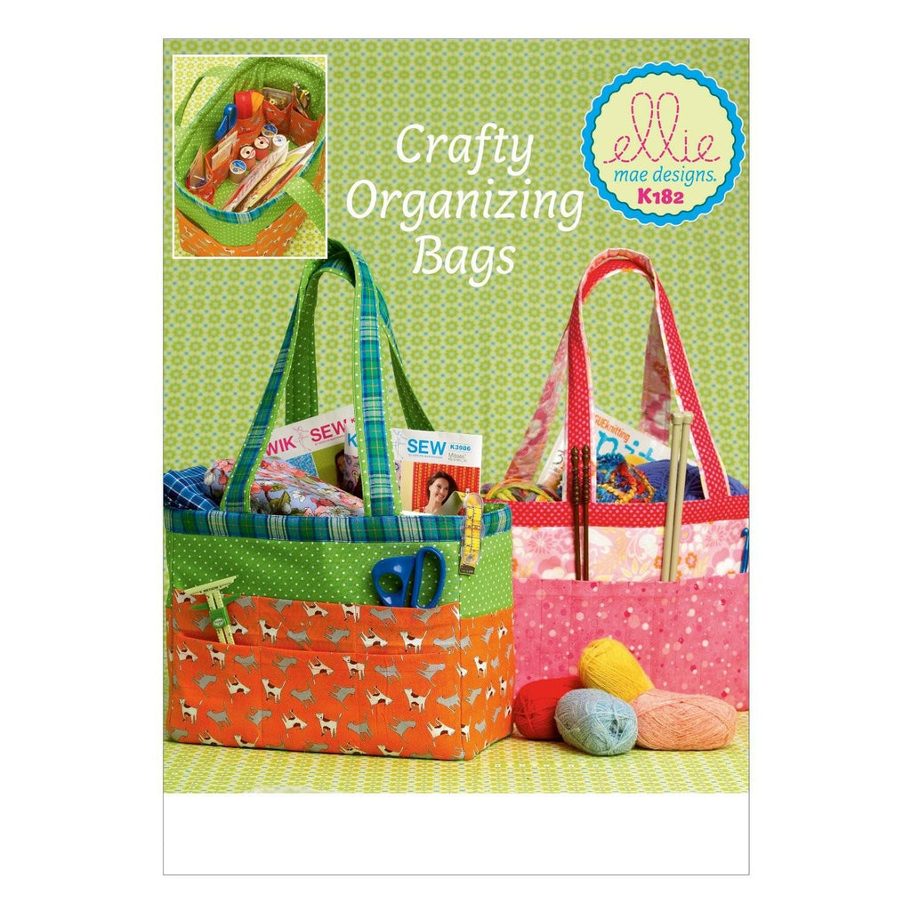 KWIK-SEW PATTERNS K0182 Organizer Bags, One Size Only