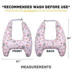 Unicorn Pink eaonitu Travel Pillow Car Cushion for Kids 6 Years Old+ Shoulder