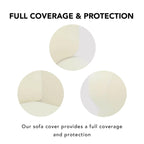 PureFit Super Stretch Sofa Slipcover – Spandex Non Slip Soft Couch Sofa Cover,
