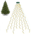 BOLWEO Christmas Tree Lights, 280LED Christmas Lights for Tree 8 Modesfor