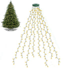 BOLWEO Christmas Tree Lights, 280LED Christmas Lights for Tree 8 Modesfor