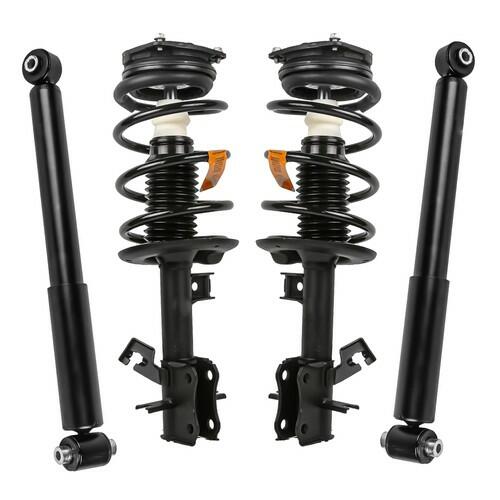 KUIPERAUTO Front Rear Strut Assembly Shocks for 2007-2012 Nissan Sentra 4PCS