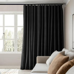 MaKefeile Room Divider Curtains Total Blackout Privacy Curtain Panel Room