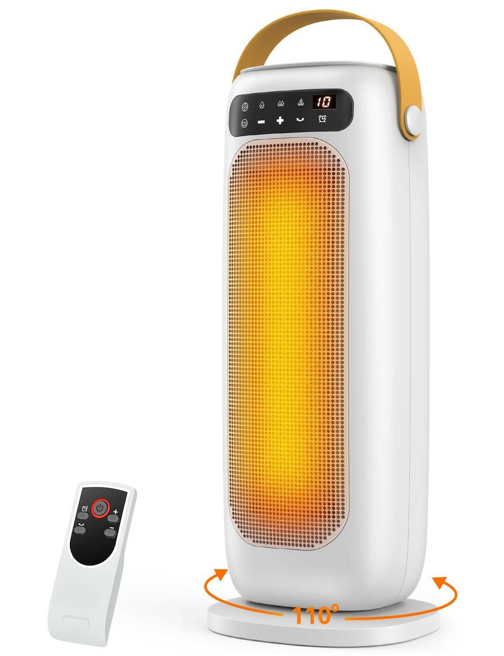 KQPZ Space Heater, 1500W PTC Ceramic Electric Heaters for Indoor Use with
