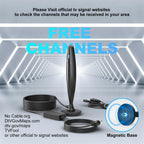 TV Antenna for Smart TV Indoor, Digital Antenna for Local Channels, Support 4k