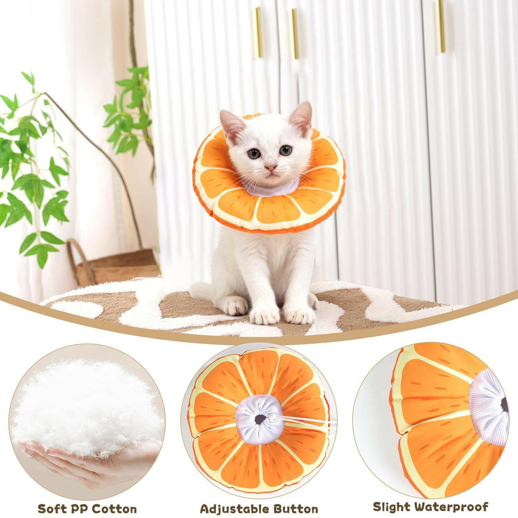 Hoopttay Cat Cone Collar Soft, Waterproof Cat Recovery Collar for Wound Healing